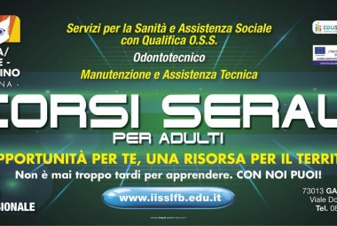 I corsi serali dell'IISS Laporta/Falcone e Borsellino