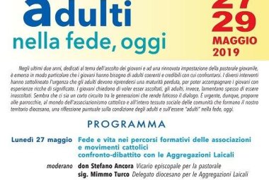 "Essere adulti nella fede, oggi"