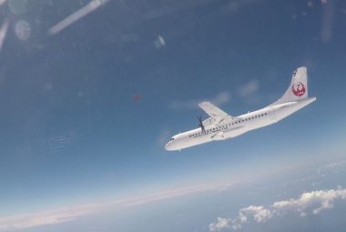 Un ATR 42 giapponese perde il contatto radio, lo intercettano due caccia partiti da Gioia del Colle