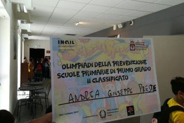 Giovane studente galatinese secondo fra “Gli ScacciaRischi" a livello regionale