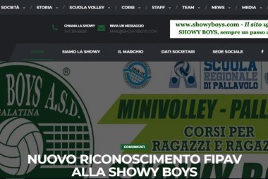 La Showy ha un nuovo sito web