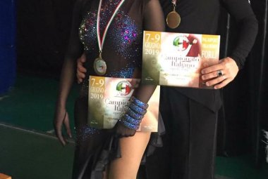 Michele Tundo e Martina Nobile campioni italiani di 'combinata 10 danze'