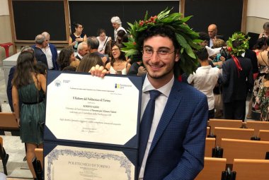 Roberto Guido si è laureato con lode in ingegneria elettronica