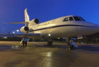Uomo in pericolo di vita trasportato da Brindisi ad Udine con un Falcon dell'Aeronautica Militare