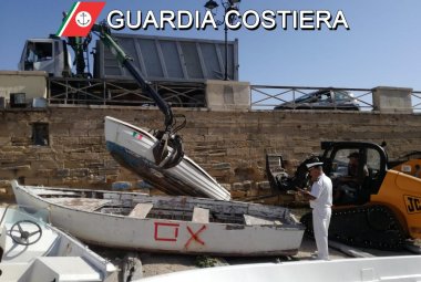 Puliti gli scali d'alaggio del Canneto e del Castello