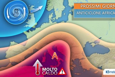 Torna il caldo africano
