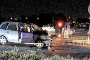 Scontro frontale fra due auto alle porte di Galatina
