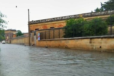 Bomba d'acqua su Galatina