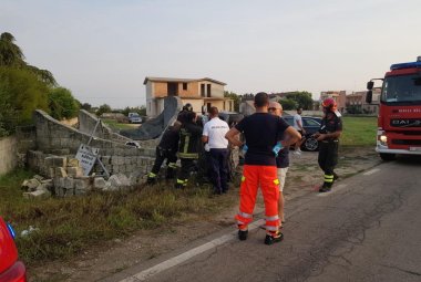 Pauroso incidente per fortuna senza feriti sulla Galatina-Noha