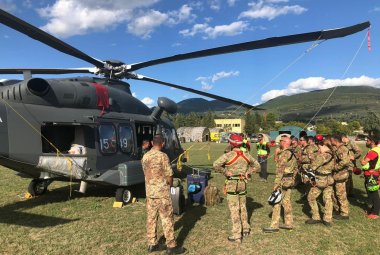 Partita "Grifone" una grande esercitazione dell'Aeronautica Militare di ricerca e soccorso aereo