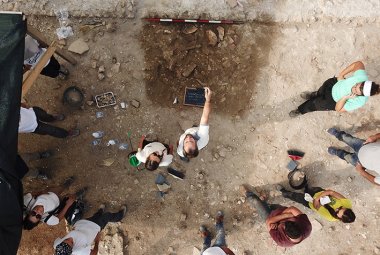 Gli archeologi di Unisalento ritrovano ad Aquinum una testa marmorea di Augusto