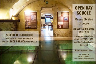 Giornata Europea della Cultura Ebraica al Museo Ebraico di Lecce
