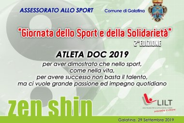 Giornata dello Sport e della Solidarietà con lo spettacolo Zen &amp; Street Workout