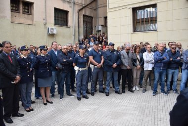 In Questura un minuto di silenzio per Pierluigi Rotta e Matteo Demenego
