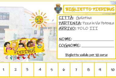 Con il Piedibus in giro per la città