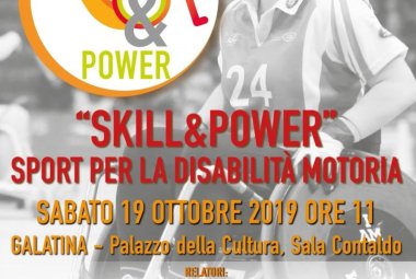  "Skill &amp; Power - sport per la disabilità motoria"