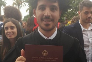 Stefano Cordella dottore in Medicina e Chirurgia "con lode"