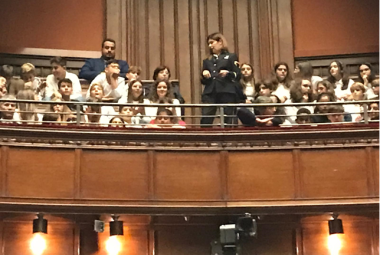 I ragazzi della 'Pascoli' in visita a Camera e Senato