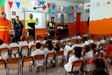 La Giornata della Sicurezza con la Protezione Civile al Polo 3 di Galatina