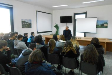 Gli studenti del Liceo Artistico “Enrico Giannelli” in visita allo stabilimento Colacem di Galatina