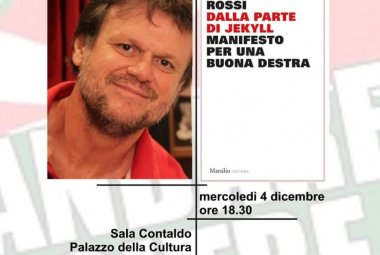 Filippo Rossi a Galatina per presentare il suo ultimo libro “Dalla parte di Jekyll, manifesto per una buona destra” 