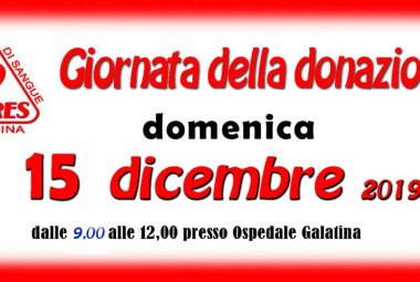  Per Natale dona qualcosa di rosso...DONA IL SANGUE