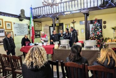 Un riuscito show cooking sulla "Simulata con le Cozze" 