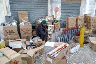 Deteneva in garage una tonnellata e mezza di materiale eplodente, denunciato salentino