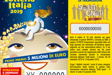 Lotteria Italia, a Lecce venduti 47000 biglietti in meno
