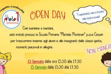 Tutte le novità della scuola negli open days del Polo 1