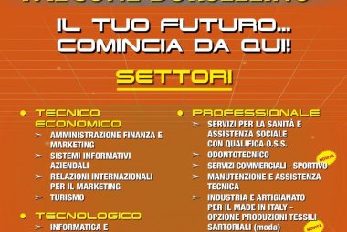 I nuovi indirizzi di studio e gli open days del Laporta/Falcone e Borsellino