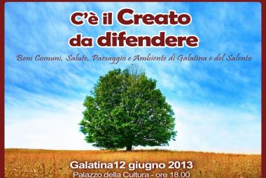 'C’è il Creato da salvare'