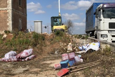 Via l'amianto da Contrada Malevindi – due Trappeti