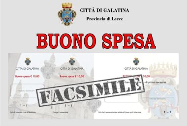 Iniziata la distribuzione dei Buoni Spesa del Comune di Galatina