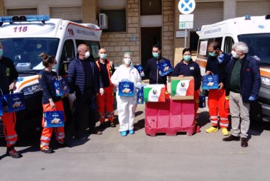 L'Associazione Nazionale Carabinieri di Galatina porta un sorriso in Ospedale