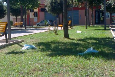 L'inciviltà di chi abbandona i rifiuti per strada