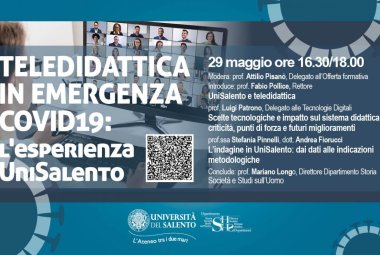 “Teledidattica in emergenza Covid-19: l’esperienza UniSalento”