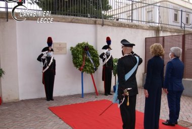 Celebrato a Lecce il 206mo anniversario della fondazione dell'Arma dei Carabinieri