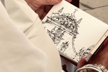 E apparve la Chiesa Madre da una penna francese