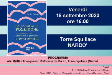 “Lo Schiaffo di Poseidone. Conoscere e prevenire i maremoti”