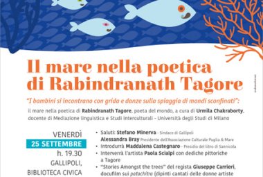 “Settimana della Cultura del Mare”, a Gallipoli una serata su Tagore