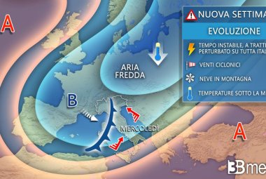 Continua il maltempo e sono in arrivo altre perturbazioni