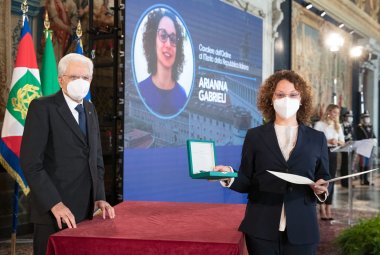 Arianna Gabrieli al Quirinale