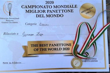 È fatto nel Salento il miglior panettone del mondo