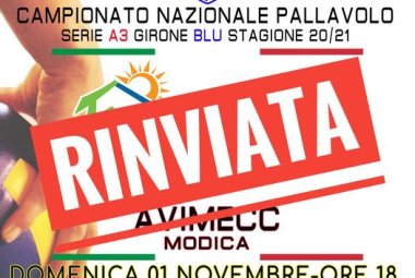 Sei atleti di Efficienza Energia Galatina positivi al Covid-19, rinviato l'incontro con il Modica