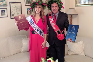 Elena e Michele Sponziello laureati nello stesso giorno