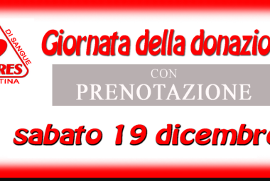 Donare il sangue a Galatina in sicurezza con la Fratres