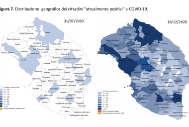 COVID-19. Sono 54 i galatinesi ancora positivi