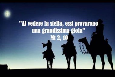 "Al vedere la stella, essi provarono una grandissima gioia"