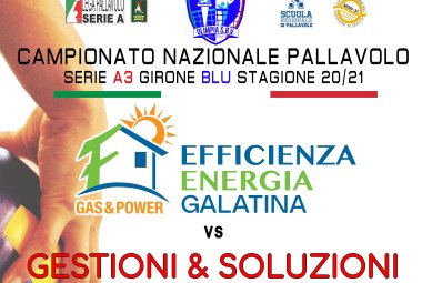 Contro Sabaudia l'impegno casalingo di Efficienza Energia Galatina